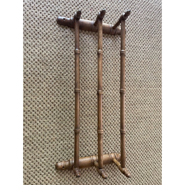 Faux Bamboo Napkin Holder For Sale - Image 9 of 9