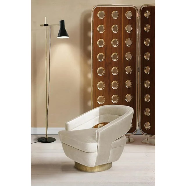 Not Yet Made - Made To Order Russel Armchair by Essential Home For Sale - Image 5 of 7