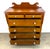 American Mid 19th Century Cherry American Empire / Sheraton Chest of Drawers For Sale - Image 3 of 12