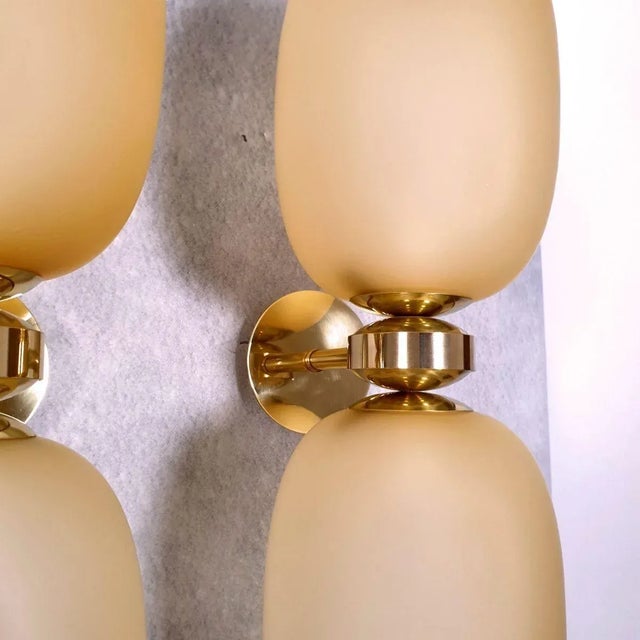 Pair of Amber Murano Glass Sconces 1980s For Sale In Dallas - Image 6 of 10