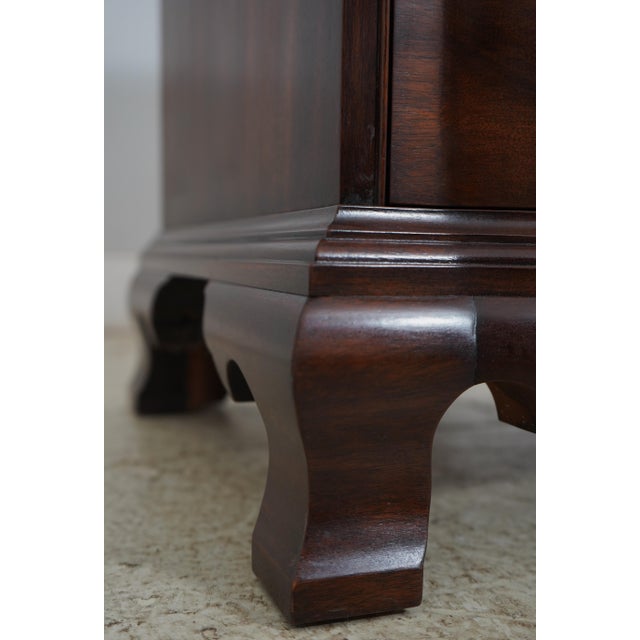 Brown Henkel Harris Spnea Goddard Mahogany Chest For Sale - Image 8 of 12