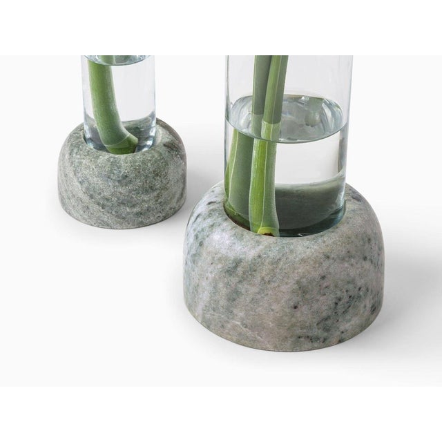 White Duo Vase by Christian Haas For Sale - Image 8 of 12