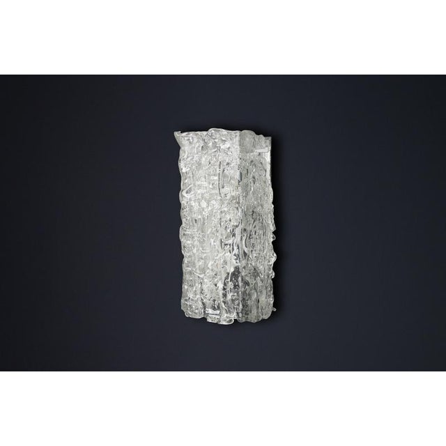 Midcentury large art glass sconces, austria, 1950s these stunning art glass sconces from austria, crafted in the 1950s and...