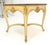 Brown Italian Carved Scallops Decorated 25" Square Cherry Top Sid End Occasional Table For Sale - Image 8 of 9