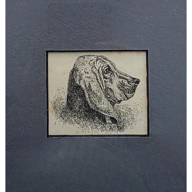 Traditional Framed Pen & Ink Drawing For Sale - Image 3 of 6