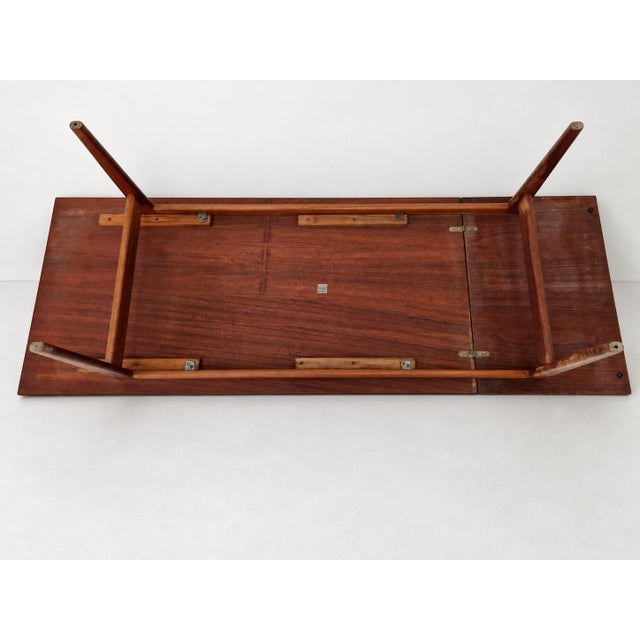 Danish Extendable Coffee Table in Teak by Grete Jalk for Poul Jeppesens Møbelfabrik, 1960s For Sale - Image 12 of 17
