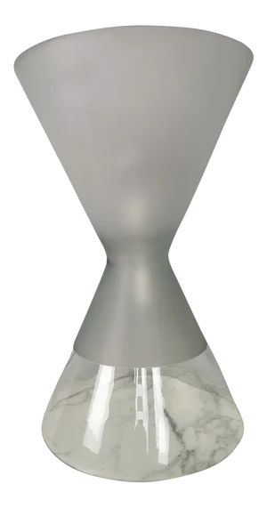 Hourglass-Shaped Ambigua Table Lamp by Guido Rosati for Fontana Arte, 1977