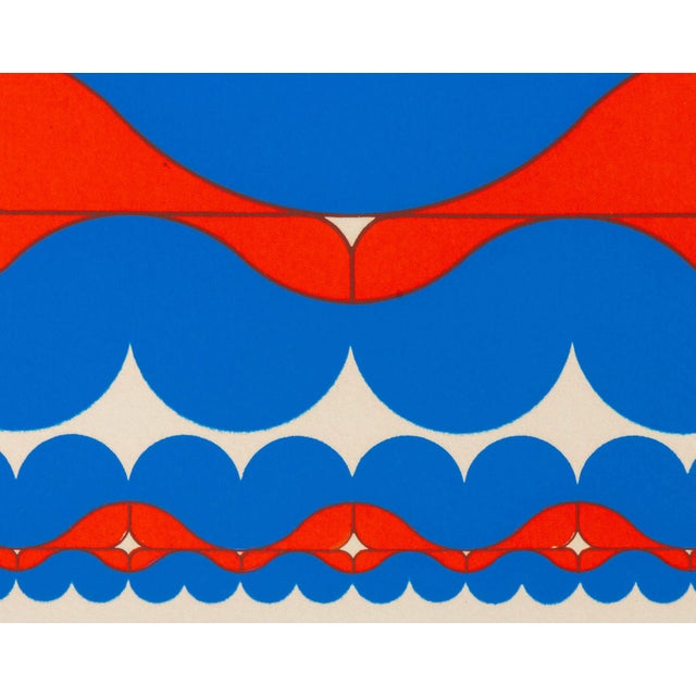 Ronald Abram Infinitesimale Constantes, Silkscreen in Colors, 1970 For Sale In New York - Image 6 of 9