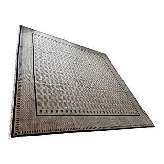 Stark Carpet Custom Tibetan Wool Modern Tribal Pattern Rug-13′8″ × 13′8 For Sale