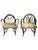 Pair of Rare Vintage Steer Horn &Amp; Cowhide Rustic Southwestern Armchairs. For Sale