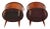 Antique Georgian Revival Inlaid Mahogany Cellarettes, Set of 2 For Sale - Image 10 of 11