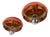 Ceiling Lights in the style of Gino Sarfatti, Italy, 1950s, Set of 2 For Sale