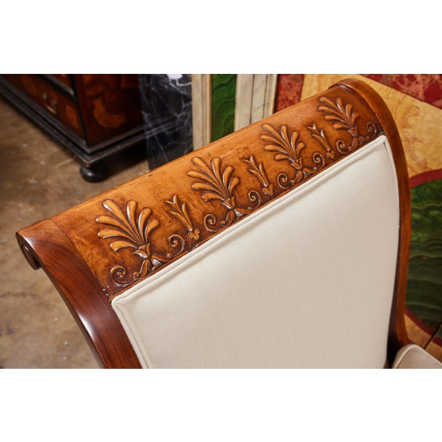 1900 - 1909 Large, Antique Italian Divan For Sale - Image 5 of 9