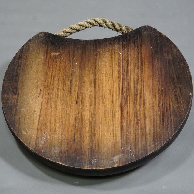 1950s Large Wild Boar Trophy on Wooden Plaque, Germany 1950s For Sale - Image 5 of 6