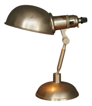 Vintage Industrial Adjustable Desk Lamp, 1930s