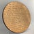 Gorgeous Gold Etched Art Glass Platter by artist Stephen Schlanser (signed). This piece is 22” in diameter and 3/4” thick...