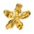 Tiffany and Co. Tiffany & Co. Vintage 18k Yellow Gold Diamond Azalea Brooch For Sale - Image 4 of 7