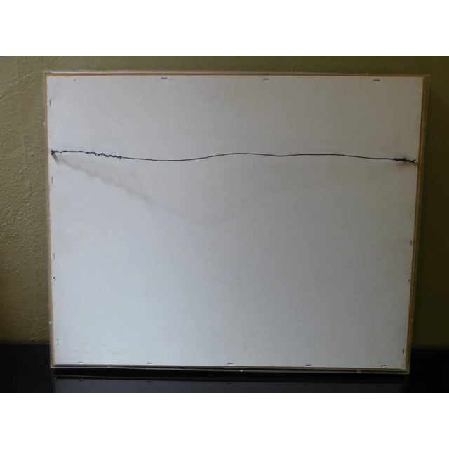 Victor Gomez Abstract Unique Monotype Modern Art 1985 For Sale In Miami - Image 6 of 9