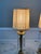 Early 20th Century Antique Pair of Neo-Classical Petite Brass and Cut Crystal Lamps Completely Restored For Sale - Image 5 of 11