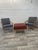 Vintage Chairs and Hocker by Tatra Nabytok, Czech Republic, 1970, Set of 3 For Sale - Image 9 of 9