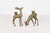 Midcentury Brass Deer Candle Holders, Stag and Doe Pair For Sale - Image 12 of 14