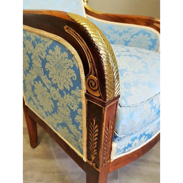 French Empire Restoration Period Armchair, 1825 For Sale - Image 16 of 18
