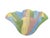 Art Glass Ruffled Decorative Bowl For Sale - Image 10 of 12