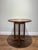 An intriguing and highly decorative antique burl veneer lamp table dating to the late Victorian or Edwardian period, circa...