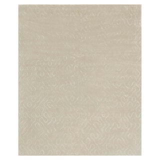 High-Quality Contemporary Silk and Wool Tibetan Rug by Doris Leslie Blau For Sale