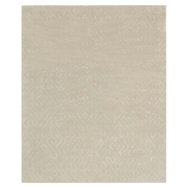 High-Quality Contemporary Silk and Wool Tibetan Rug by Doris Leslie Blau For Sale
