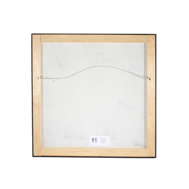 Late 20th Century Mixed Media Painting and Collage on Board by Ellen Sieber For Sale - Image 5 of 5