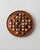 Vintage Solitaire Wooden Game Board with Stone Marbles, 1960s For Sale - Image 11 of 11