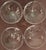 1990s 1990s Mikasa “Pearls” Crystal Champagne Coupes— Set of 4 For Sale - Image 5 of 9