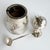 Metal Los Castillo Taxco Mexican Silver Plate Honey Pot With Bee and Floral Spoon For Sale - Image 7 of 10