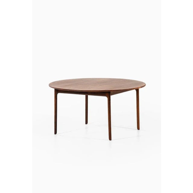 Wood Ole Wanscher Coffee Table Produced by P. Jeppesens Furniture Factory in Denmark For Sale - Image 7 of 12