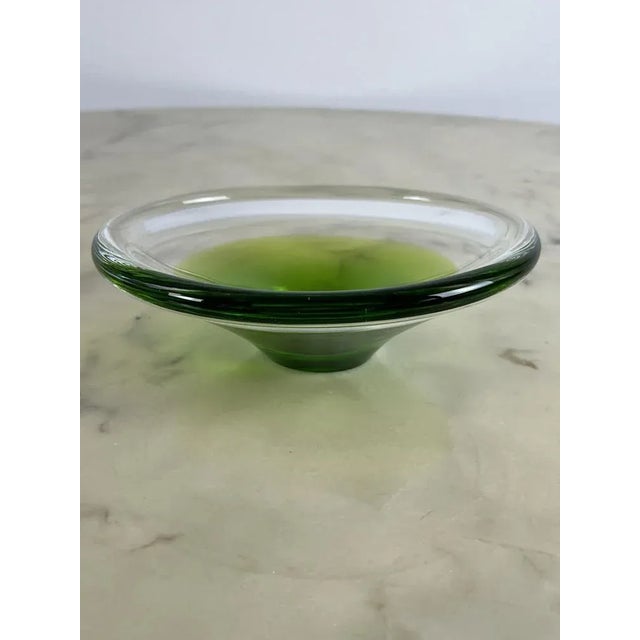 Italian Murano Submerged Glass Ashtray, 1970s For Sale - Image 12 of 13