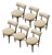 Vintage Chairs by Ib Kofod Larsen for G-Plan, 1960s, Set of 6 For Sale