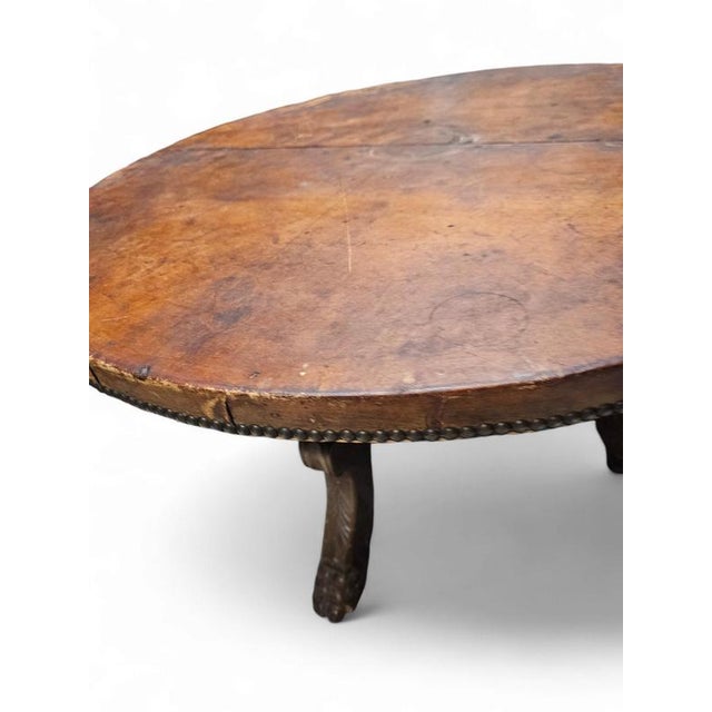 Mid-century coffee table / well crafted in solid wood and cognac leather accept skip to content grand repos open menu mid-...