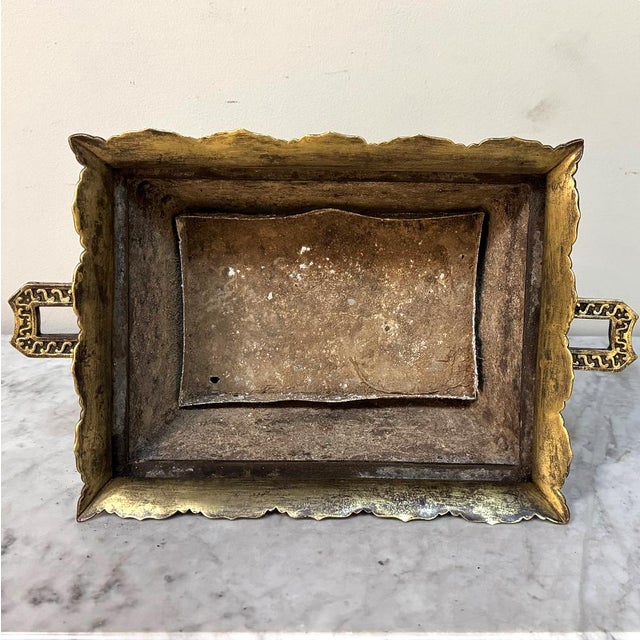 19th Century French Chinoiserie Bronze Jardiniere ~ Planter For Sale - Image 11 of 12