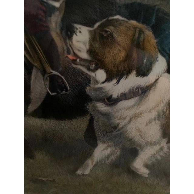 Paper Scratch Pack Etching in Custom Frame For Sale - Image 7 of 13