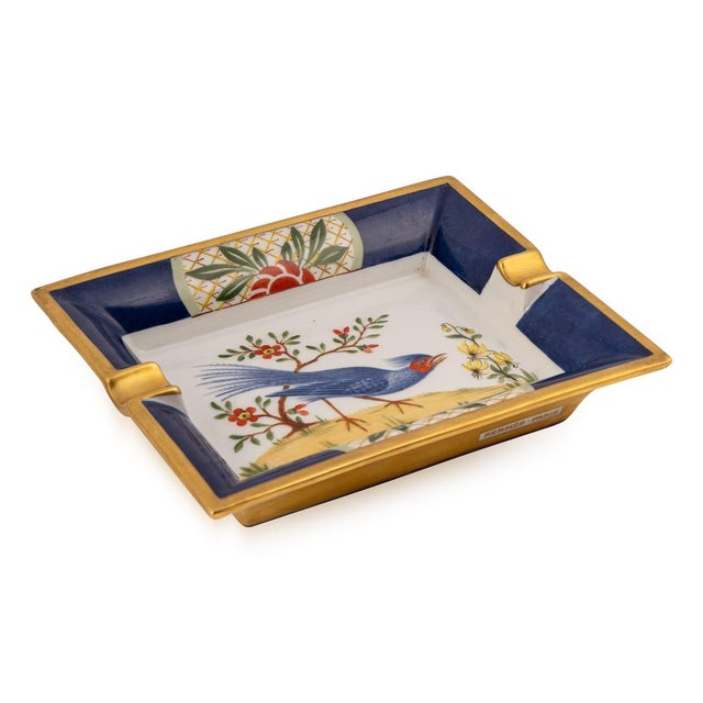 Hermès 20th Century Ceramic Ashtray from Hermès, France For Sale - Image 4 of 14