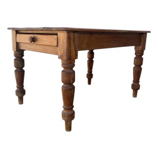 19th Century English Farm House Table For Sale