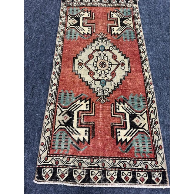 Turkish Yastik Rug 1'7" x 3'3" #24213 Explore a curated collection of hallway runners, wool rugs, and handmade...