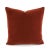 Textile F. Schumacher San Carlo Mohair Velvet in Sienna Pillow Cover For Sale - Image 7 of 7