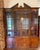 Brown Vintage Baker Furniture Georgian Mahogany Breakfront China Cabinet For Sale - Image 8 of 12