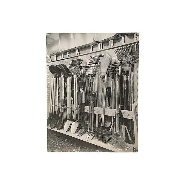 Mid-Century Modern 1950s Garden Tool Store Photo For Sale - Image 3 of 3