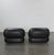 Pair of 1970’s Adriano Piazzesi Stitched Leather Lounge Chairs For Sale - Image 15 of 18