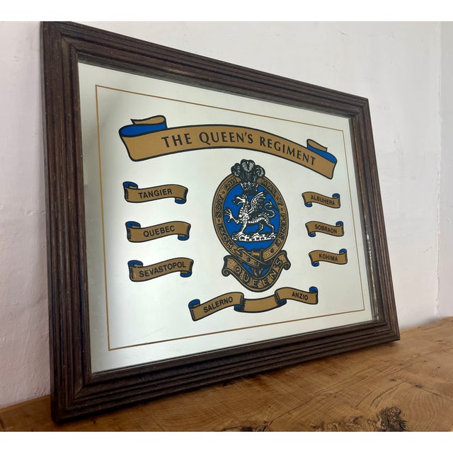 Vintage British Printed Mirror, 1960s For Sale - Image 16 of 16