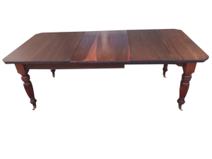 William IV Extendable Dining Table in Mahogany, 1830s