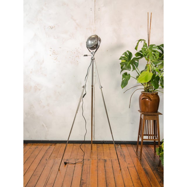 Vintage Automotive Floor Lamp, 1950s For Sale - Image 4 of 14